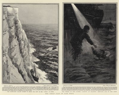 The Great Gale of Last Week by Joseph Nash